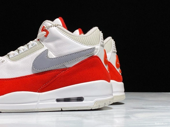 One Kick Air Jordan 3 Retro Tinker CJ0939-100 University Red White 0812